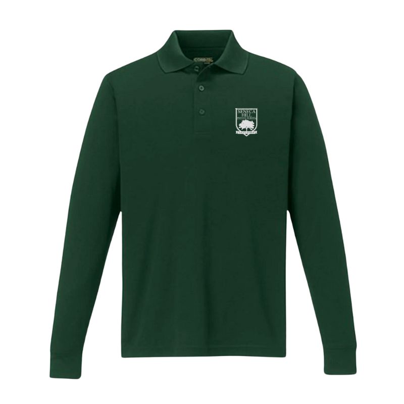 SH0 Green Premium Long Sleeve Polo (7)
