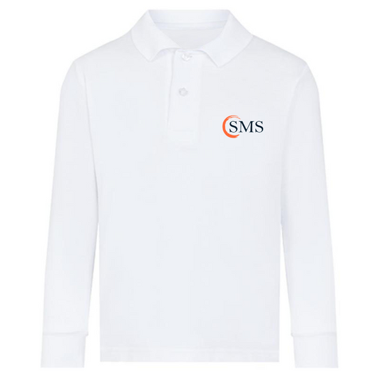 Premium Long Sleeve Polo (SMS AM)