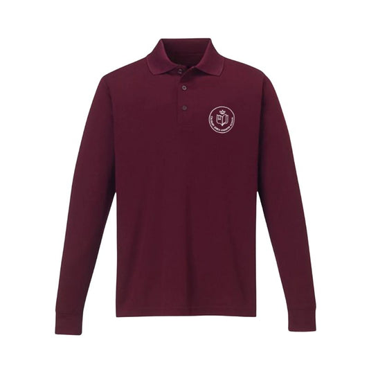 Burgundy Premium Long Sleeve Polo (CGC 11)