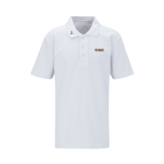 Polo à manches courtes en coton premium RHM (AMA)