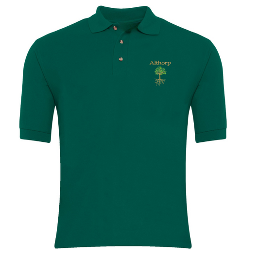AM0 Green Premium Short Sleeve Polo (2)