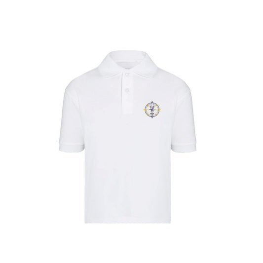 White Premium Short Sleeve Polo (CCN AL)