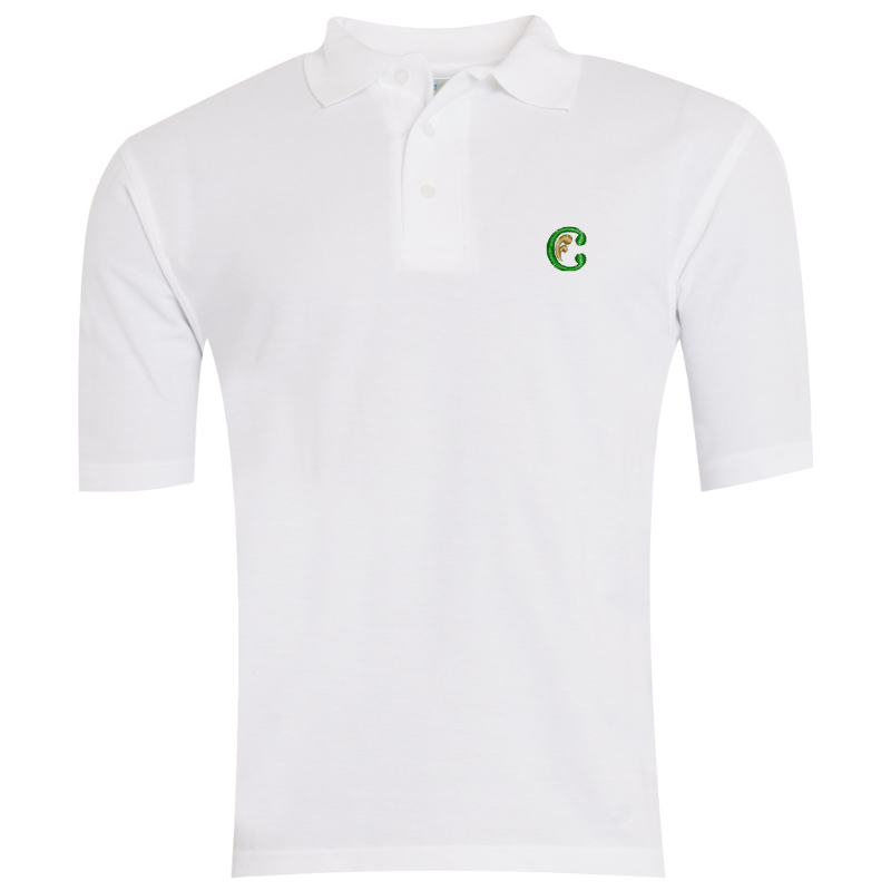 CM0 White Premium Short Sleeve Polo (5)