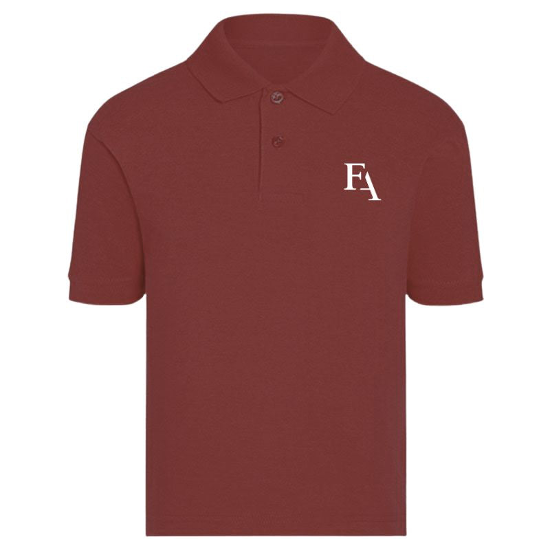 FAV Burgundy Premium Short Sleeve Polo (9)