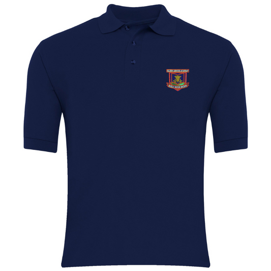 GAA Navy Premium Short Sleeve Polo (AM)
