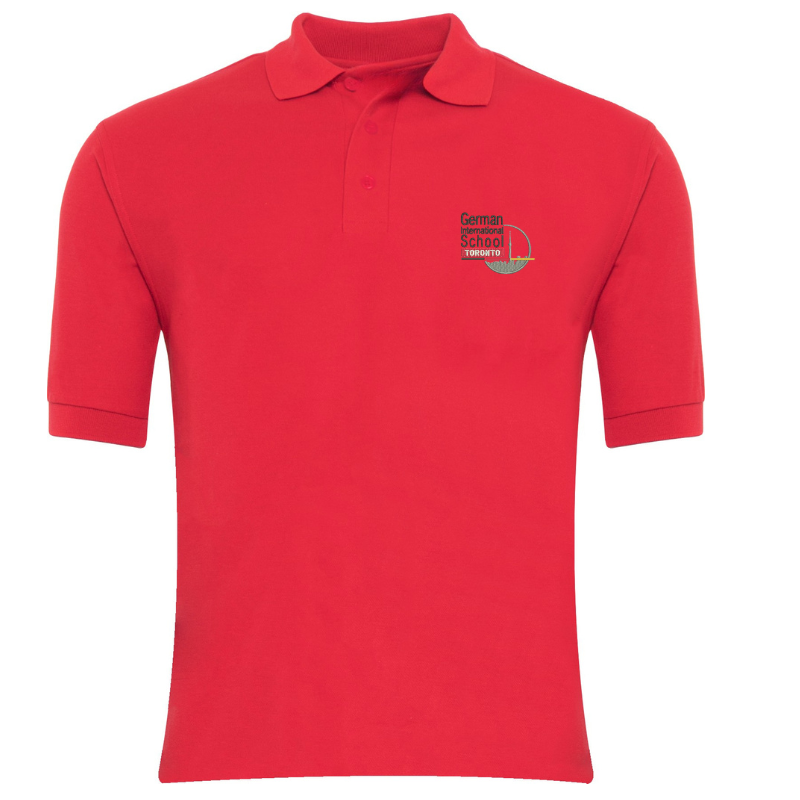 GIS Red Premium Short Sleeve Polo (3)