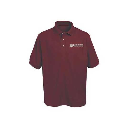 JKC Burgundy Premium Short Sleeve Polo (9)