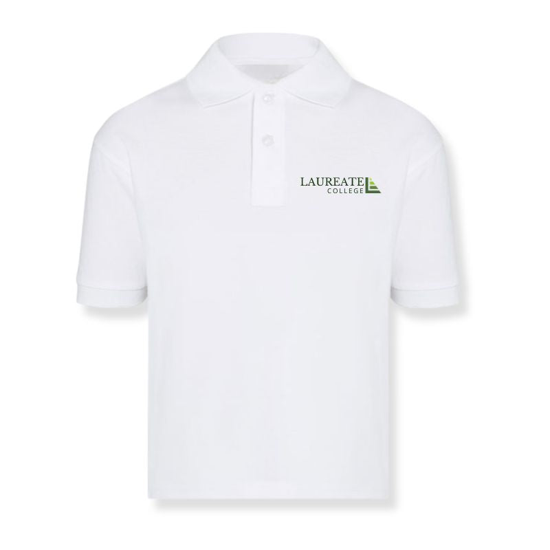Polo blanc premium à manches courtes LC0 (AL)