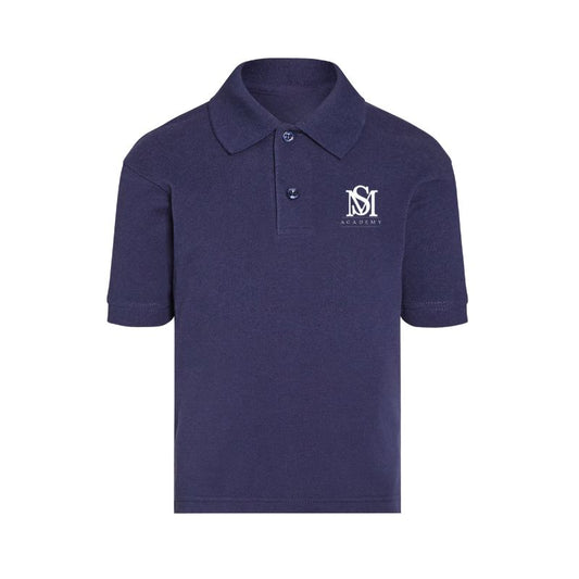 Polo SMA Navy Premium à manches courtes (13)
