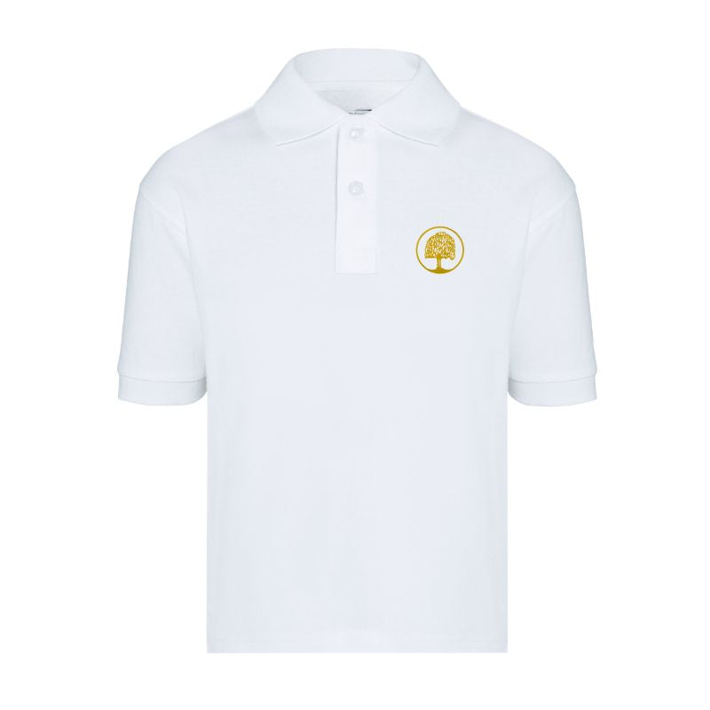 White Premium Short Sleeve Polo (WWS AM)