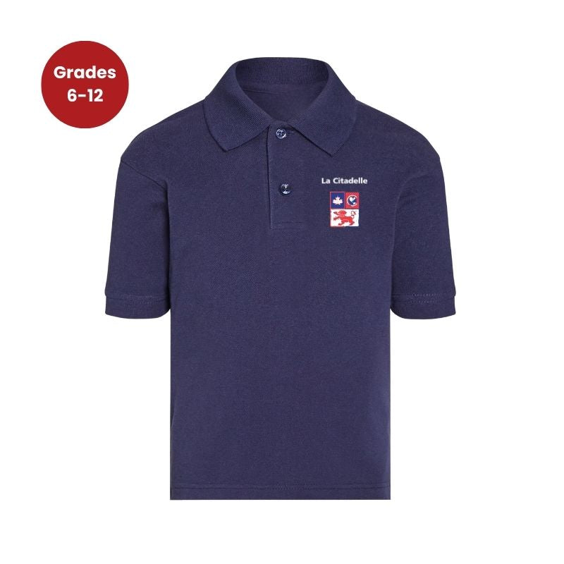 LCA Navy Premium Short Sleeve Polo (AXL)