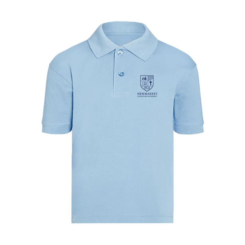 NWC Light Blue Premium Short Sleeve Polo (AM)