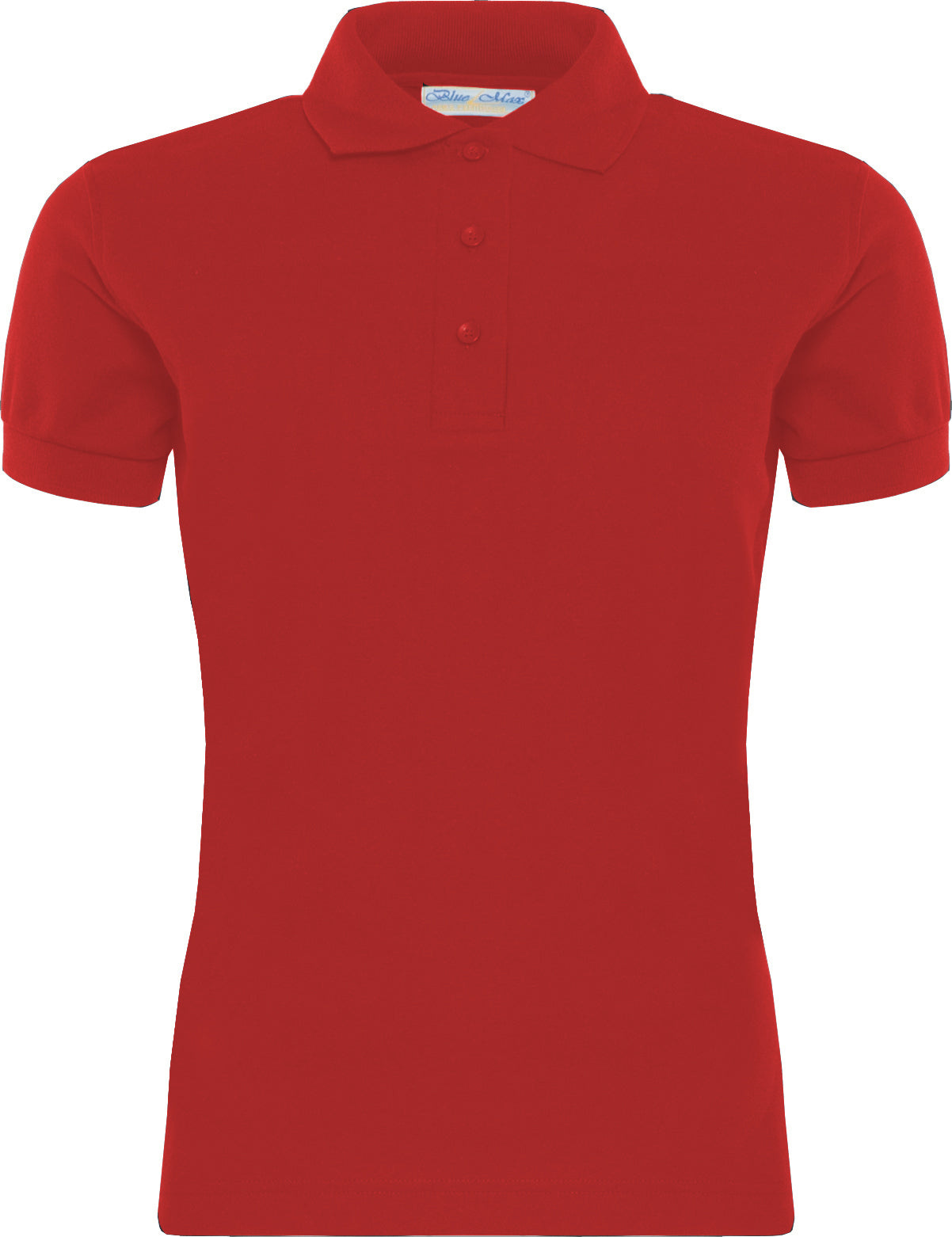 Red Premium Ladies Short Sleeve Polo (10)