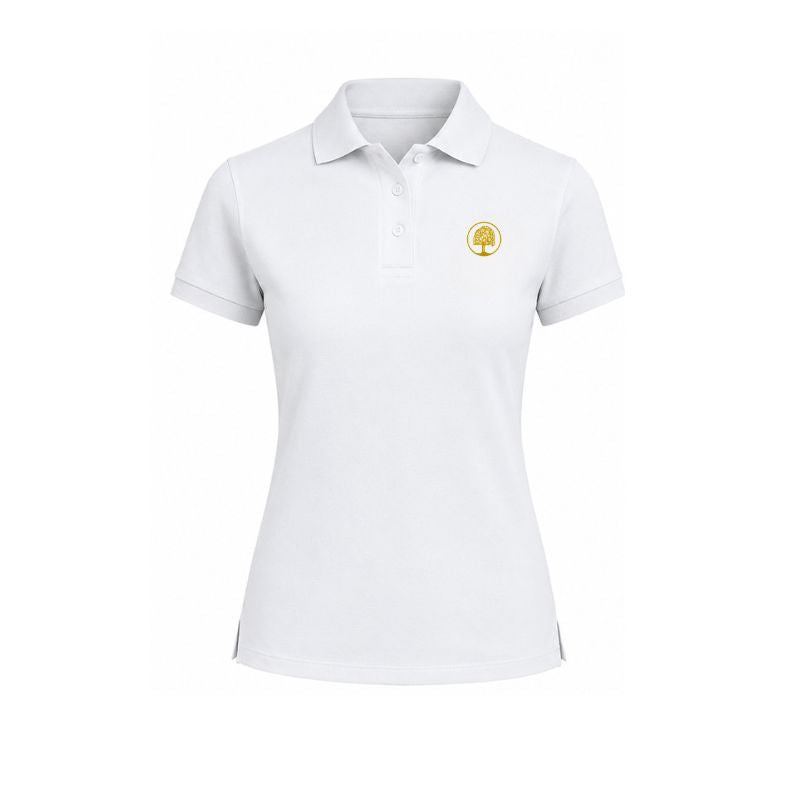 White Premium Girls Short Sleeve Polo (WWS 13)