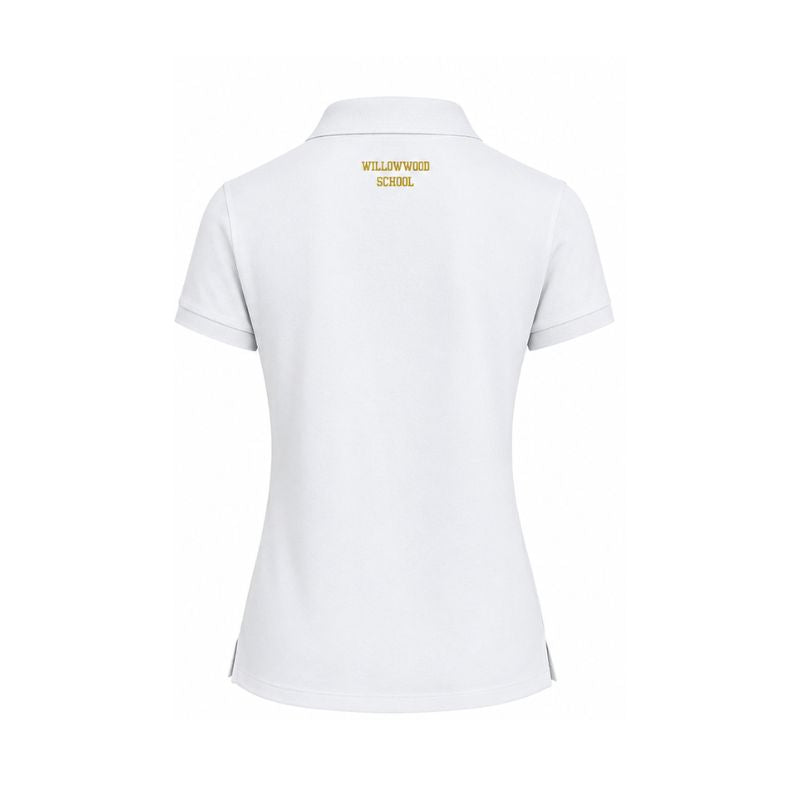 White Premium Girls Short Sleeve Polo (WWS 13)