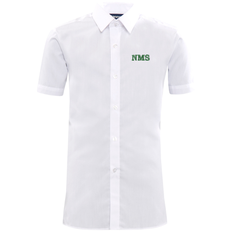 Chemise Oxford classique à manches courtes NMS (13)