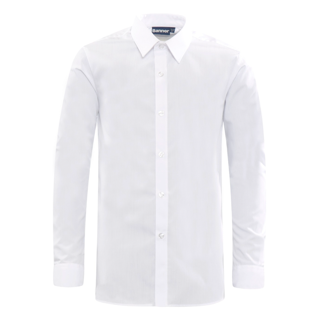 White Long Sleeve Formal Shirt (16)