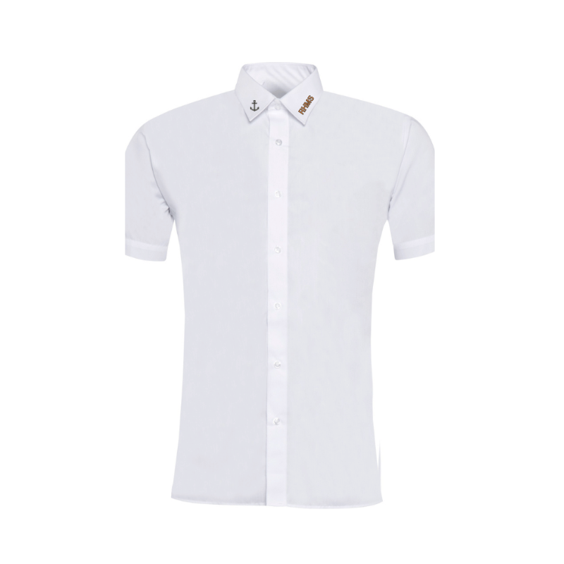 Chemise habillée à manches courtes RHM (14A)