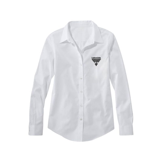 Performance Cotton Long Sleeve Formal Blouse (LSM 28)