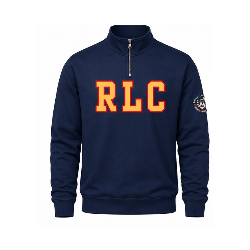 Navy 1/4 Zip Sweatshirt (RLC AXL)