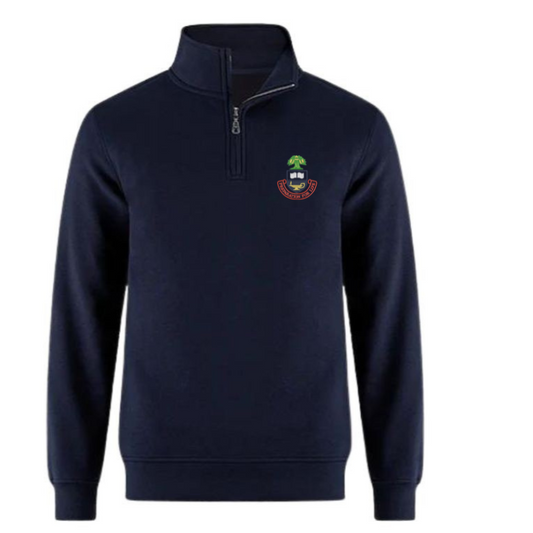WOM Navy 1/4 Zip Sweatshirt (11)