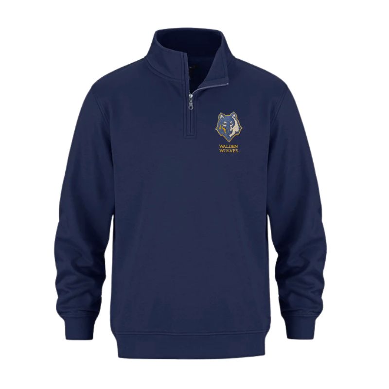 Wolf 1/4 Zip Sweatshirt (3)