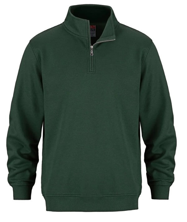 Green CSW 1/4 Zip Sweatshirt (YXL)