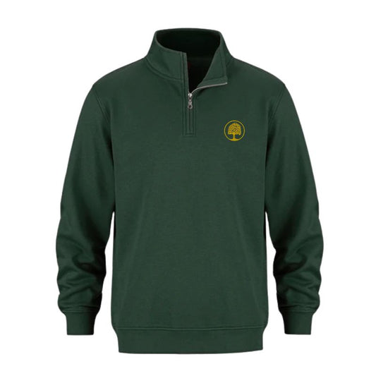 Green 1/4 Zip Sweatshirt (WWS 2XL)