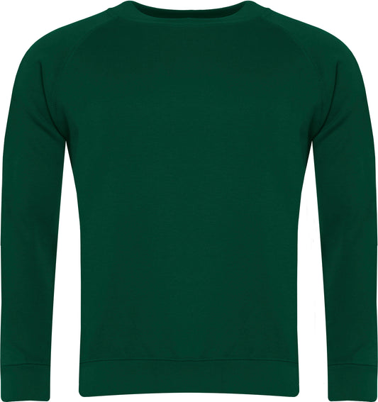 Green Raglan Crewneck Sweatshirt (13)