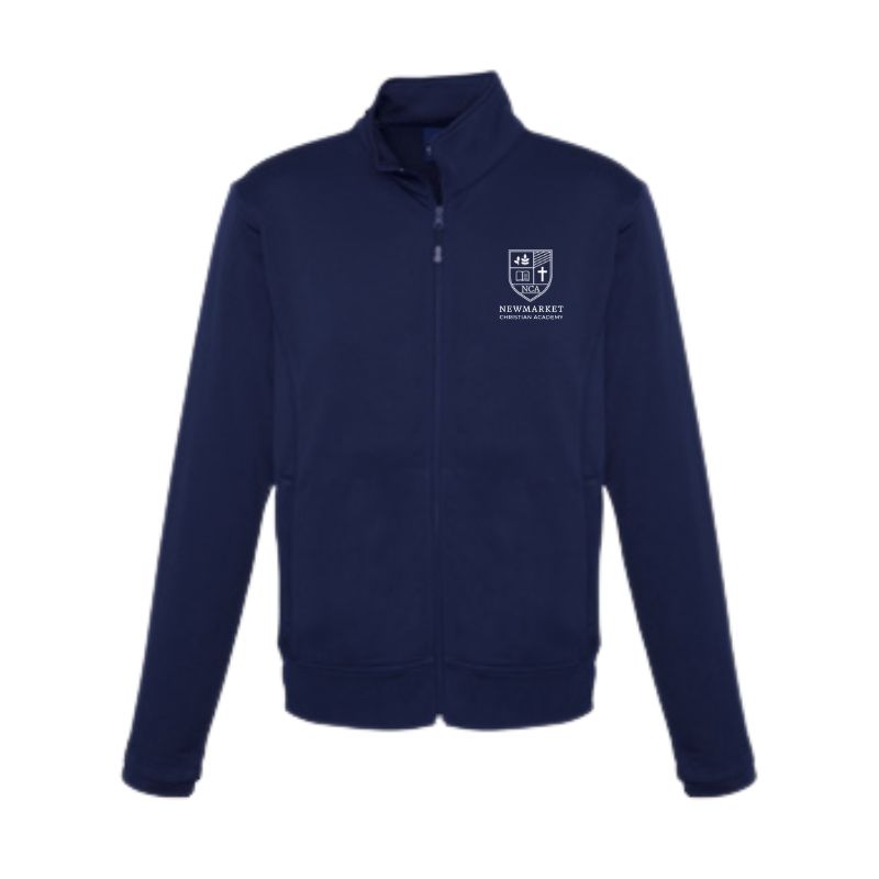 Sweat-shirt à fermeture éclair intégrale Navy NWC (11)