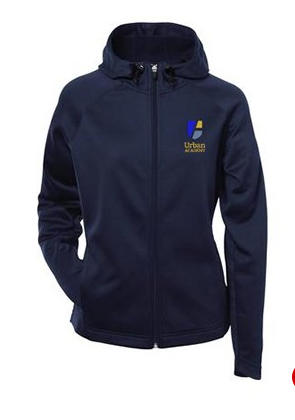 ATC Girls Hooded Full Zip Sweatshirt - UA0 (DISCONTINUED) (NAV AL)
