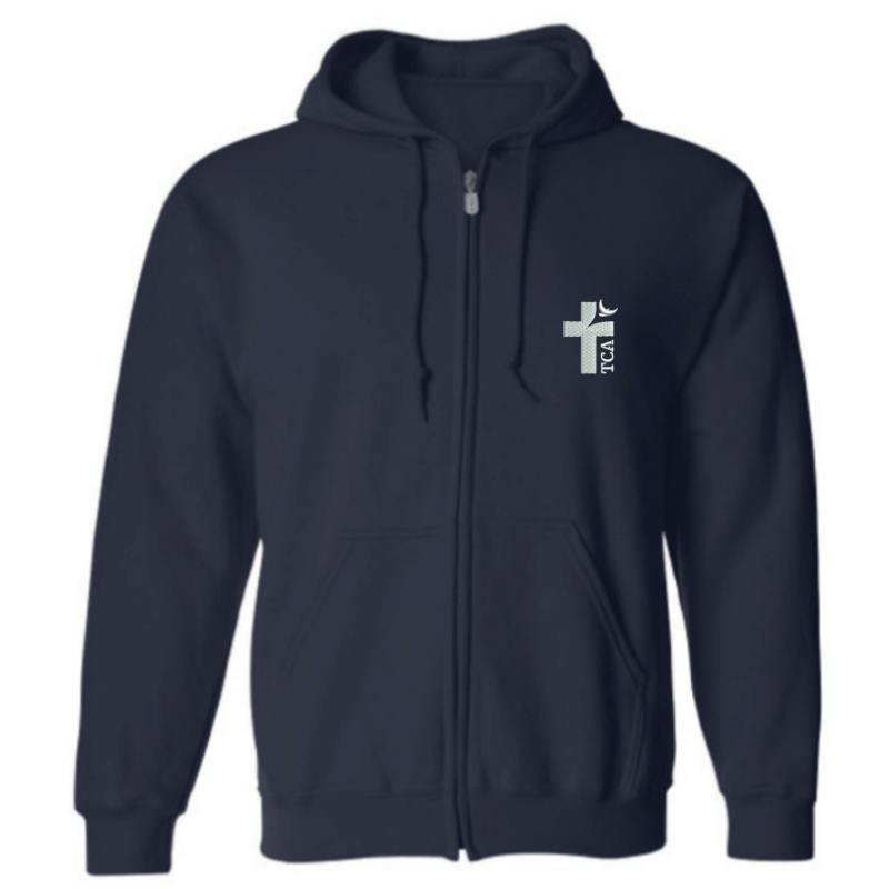 Full Zip Hoodie - TCA (NAV 11)