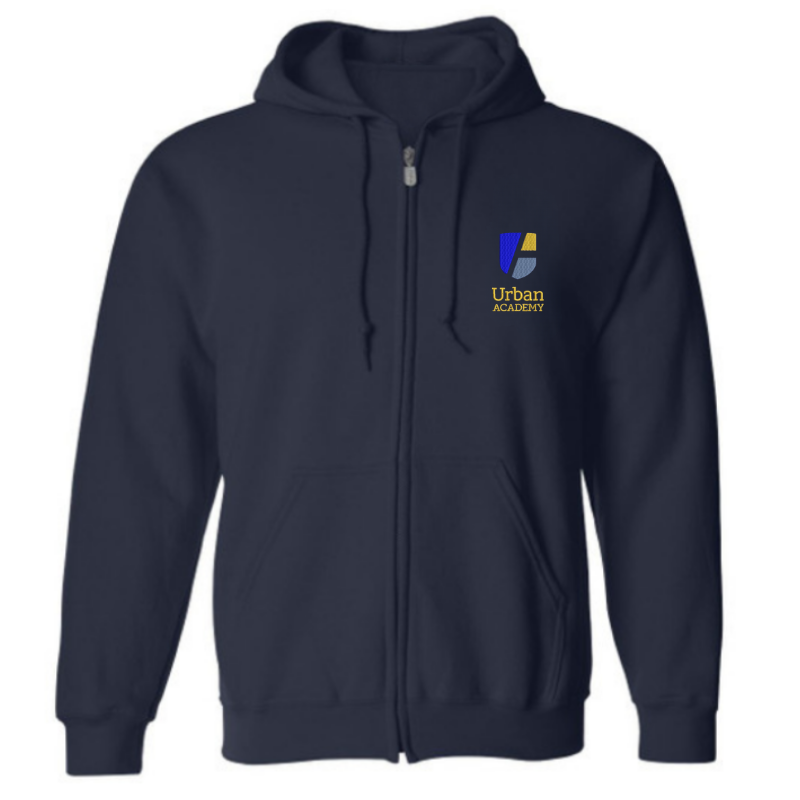 Sweat à capuche zippé Navy UA0 (9)
