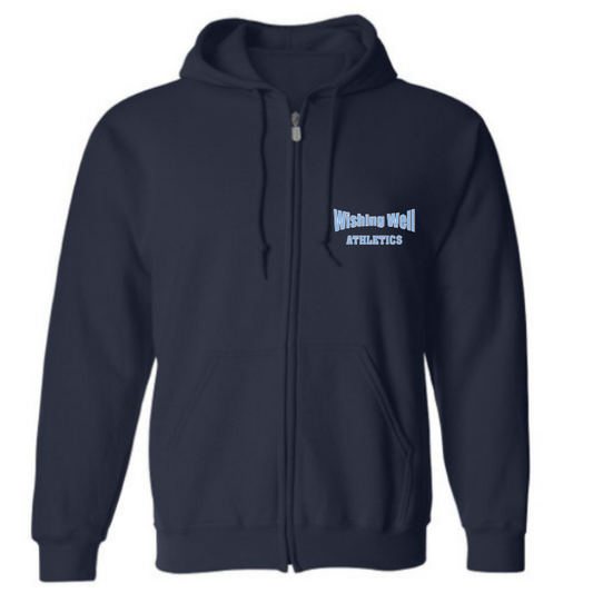 Navy WWM Full Zip Hoodie (AS)
