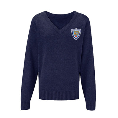 AML Navy V-Neck Sweater (24)