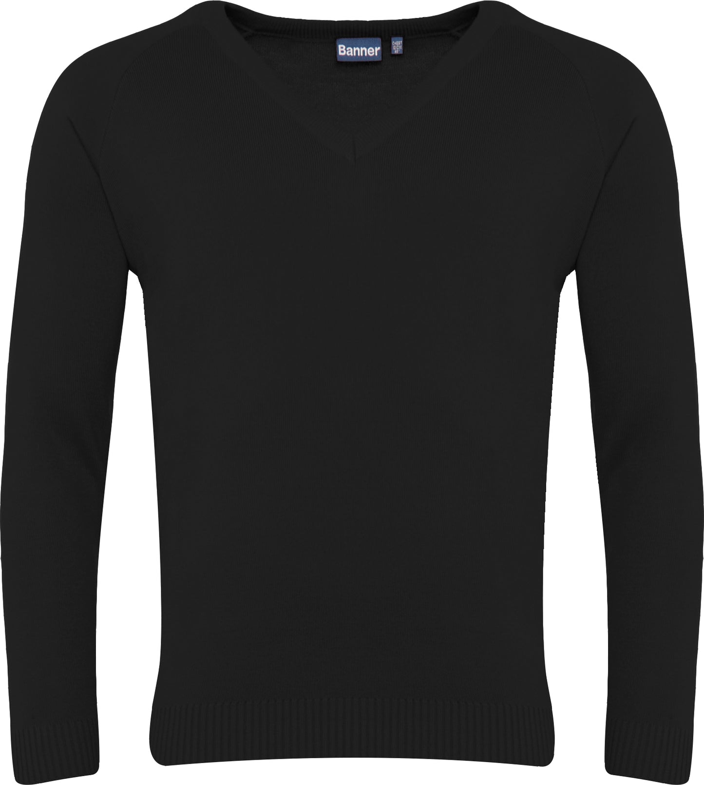 Black V-Neck Sweater (32)
