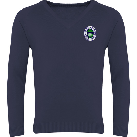 CDS Navy V-Neck Sweater (24)