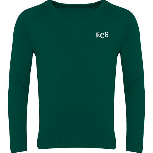 Pull ECM vert à col en V (24)