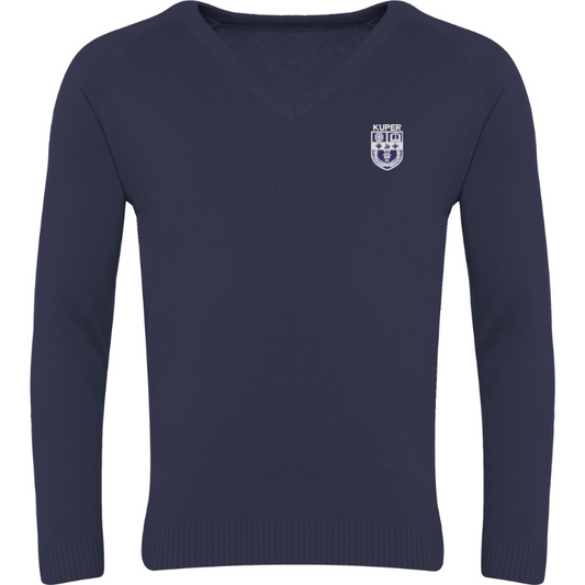 KA0 Navy V-Neck Sweater (38)