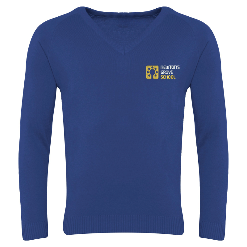 NGS Royal Blue V-Neck Sweater (40)