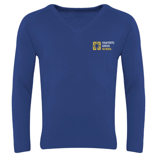 NGS Royal Blue V-Neck Sweater (46)