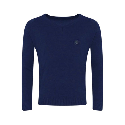 OHA Navy V-Neck Sweater (40)