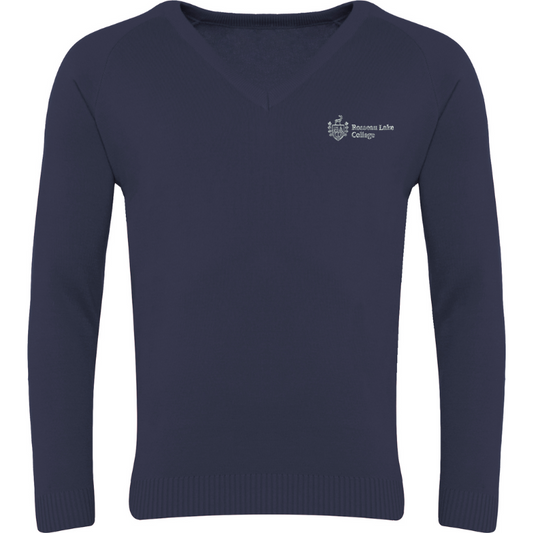 RLC Navy V-Neck Sweater (34-DISCONTINUED)