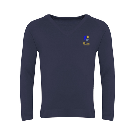UA0 Navy V-Neck Sweater (40)