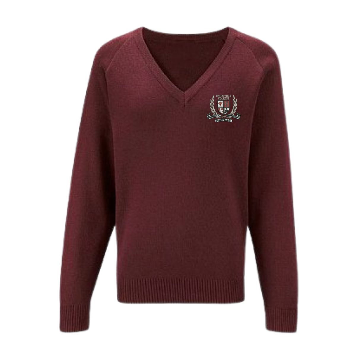 UM0 Burgundy V-Neck Sweater (36)