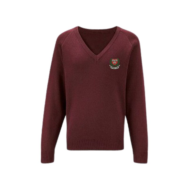 UYS Burgundy V-Neck Sweater (42)