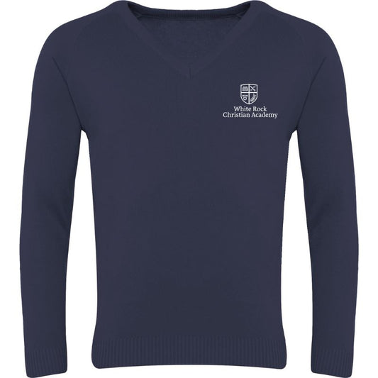 WRC Navy V-Neck Sweater (28)