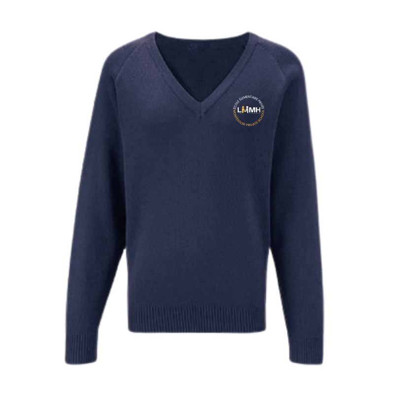 LMH Navy V-Neck Sweater (32)