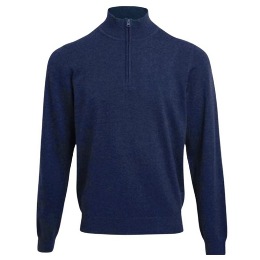 Navy 1/4 Zip Sweater (30)