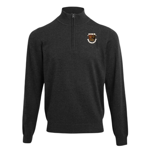 BCS Black 1/4 Zip Sweater (32)